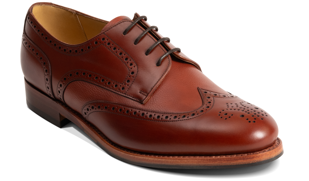 Athlone Redwood Calf Cervo Barker Shoes UK - Main Image
