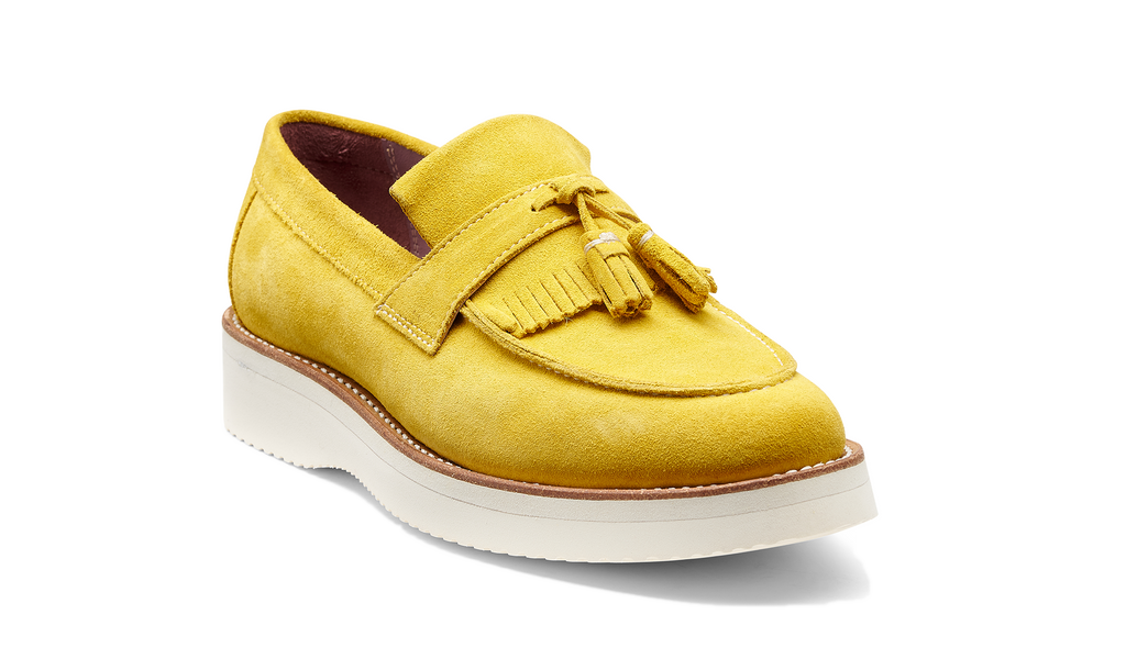 Abbie - Yellow Suede, view 1