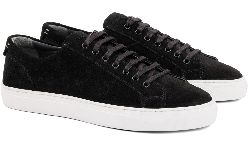 Archie - Black Suede, view 3