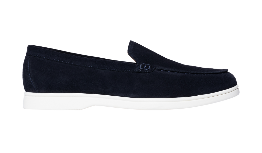 Bilbao - Navy Suede, view 2