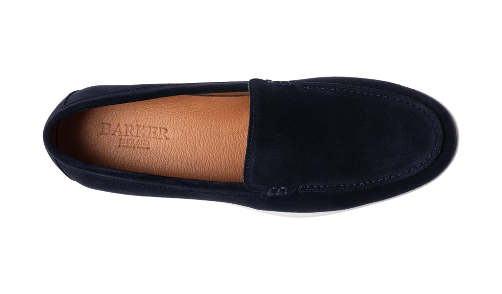 Bilbao - Navy Suede, view 3