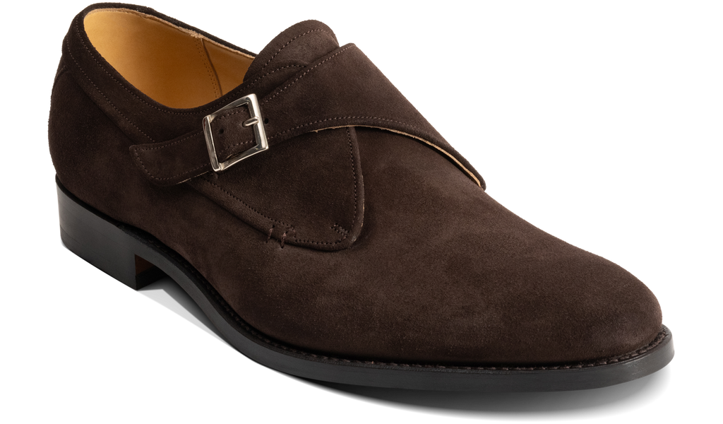 Brayton - Dark Brown Suede, view 1