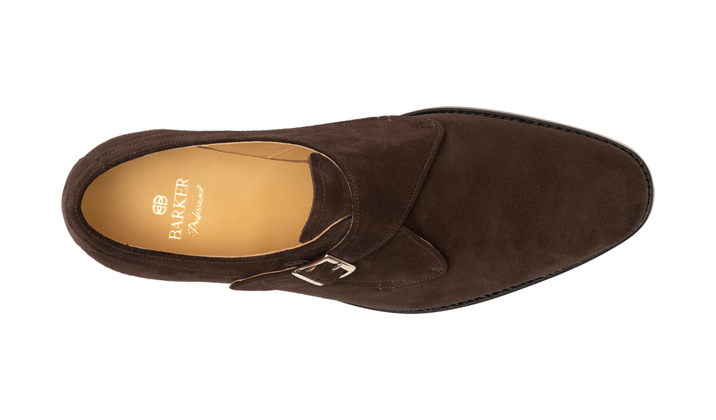 Brayton - Dark Brown Suede, view 3