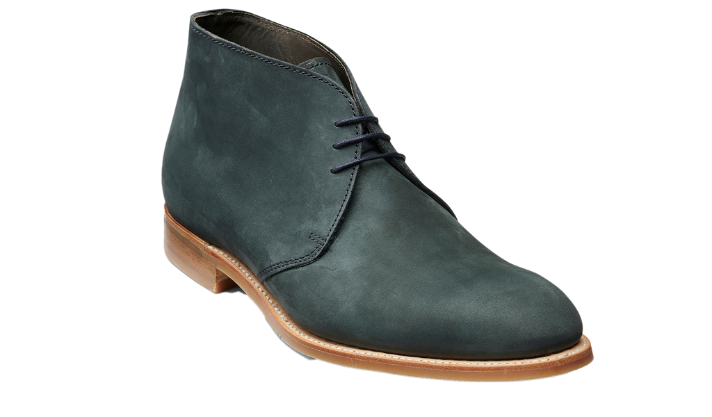 Burwick - Navy Nubuck, view 1