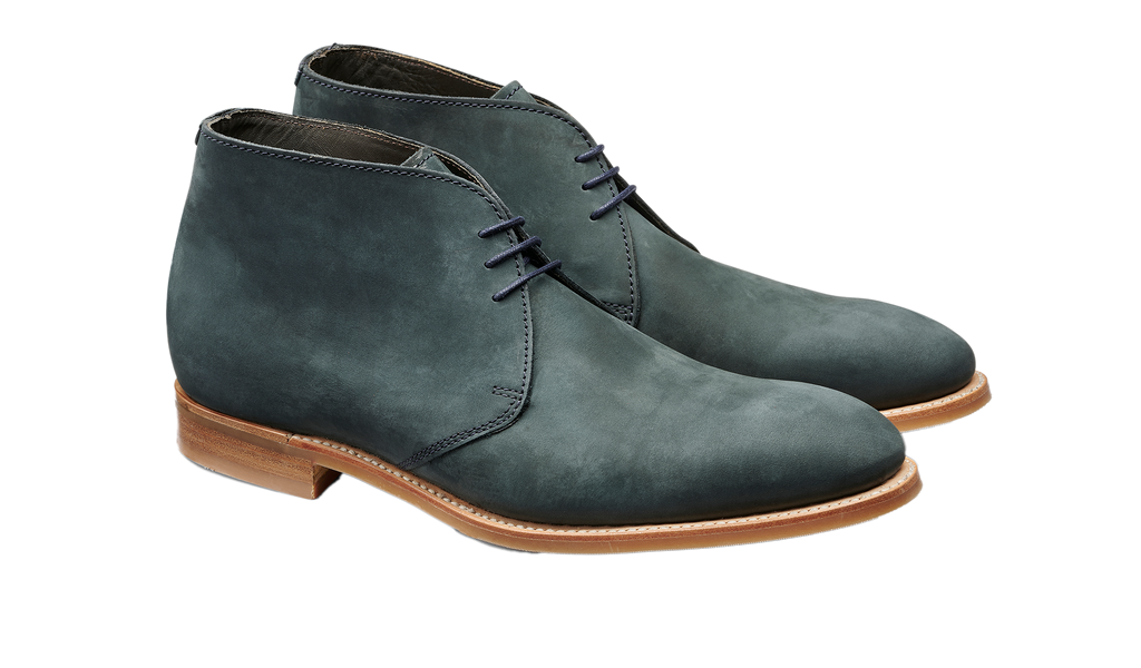 Burwick - Navy Nubuck, view 2