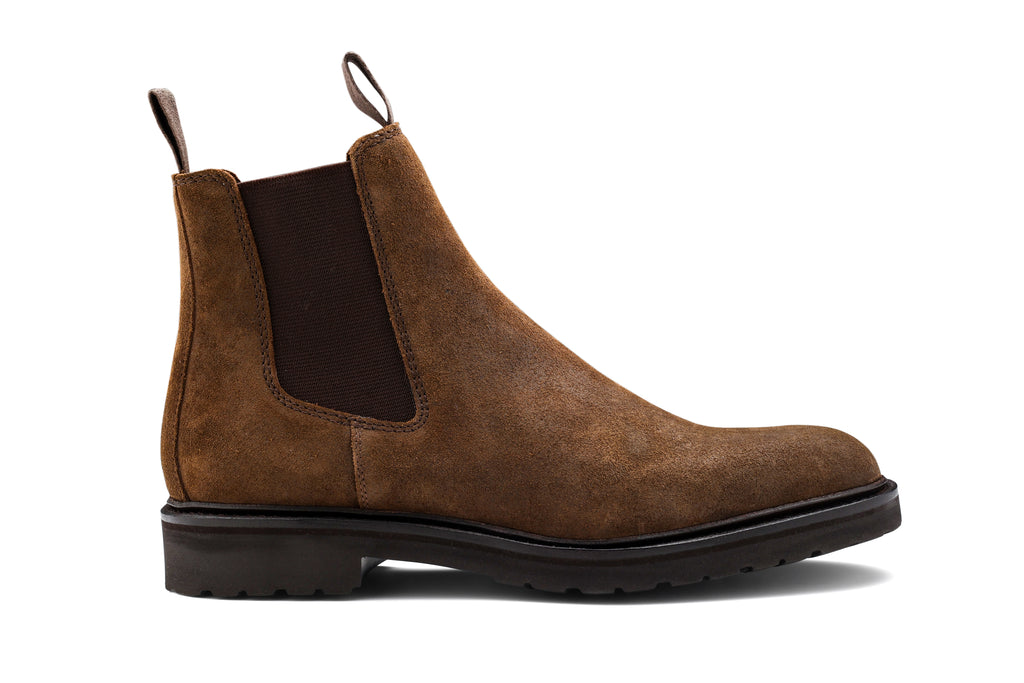 Camborne - Brown Waxy Suede, view 3