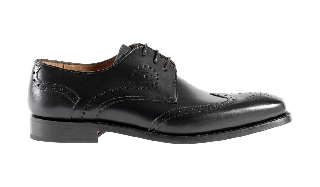 George Black Calf Barker Shoes UK