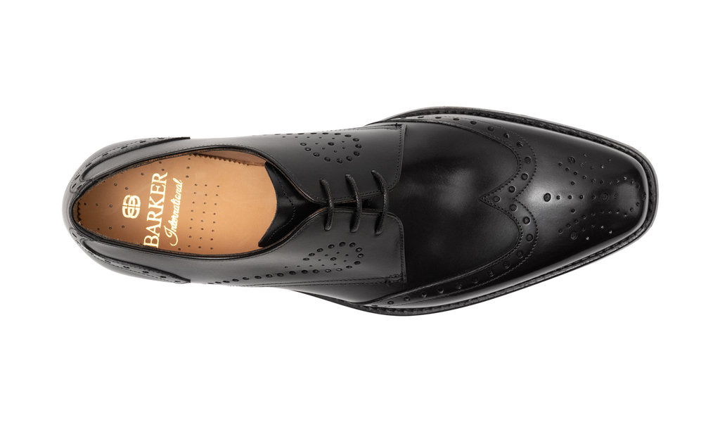 George Black Calf Barker Shoes UK