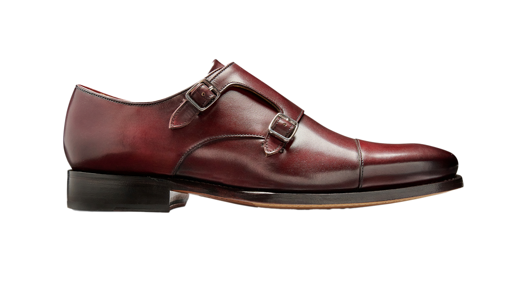 Middlewich Burgundy Calf Barker Shoes UK