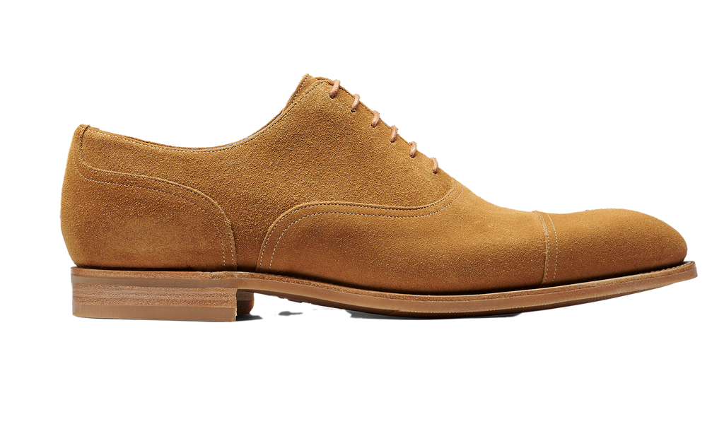 Pullman Mustard Suede Barker Shoes UK