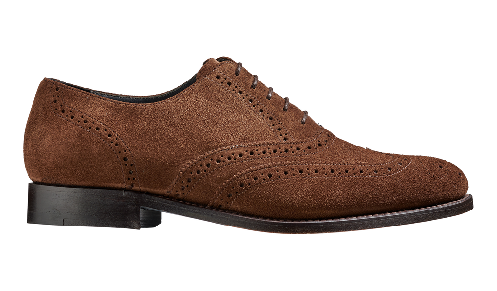 Suede brogue best sale