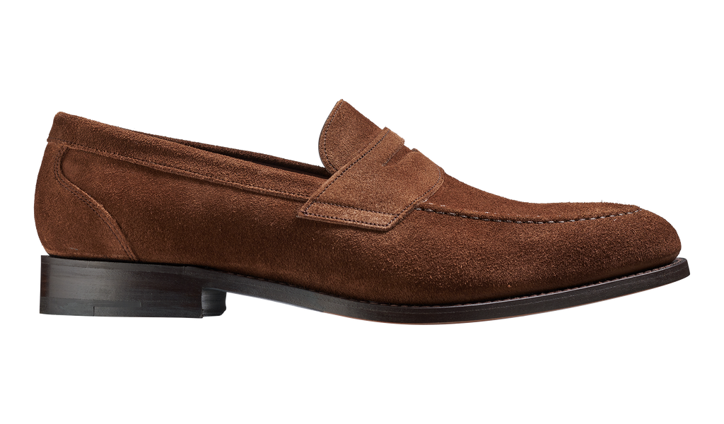 Barker suede loafers cheap
