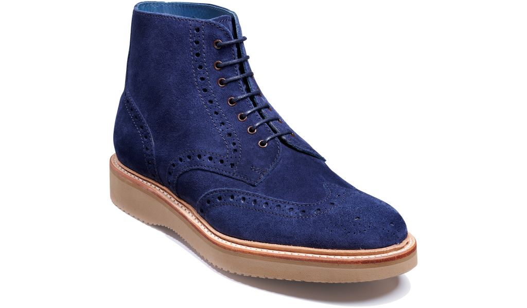Terry Navy Suede