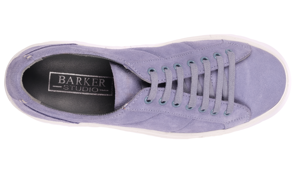 Hollie Lilac Suede Barker Shoes UK