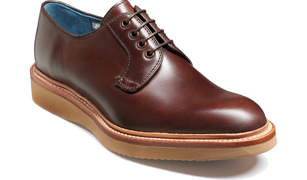 Dean Chocolate Hand Painted Barker Shoes UK