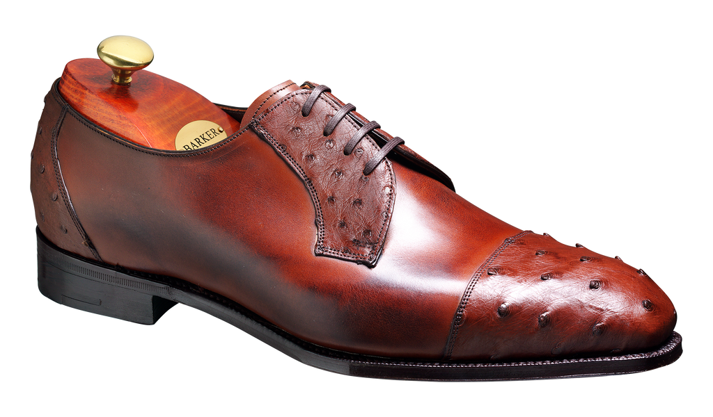Barker ostrich shoes discount