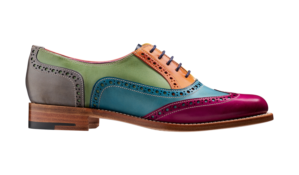Womens coloured best sale brogues