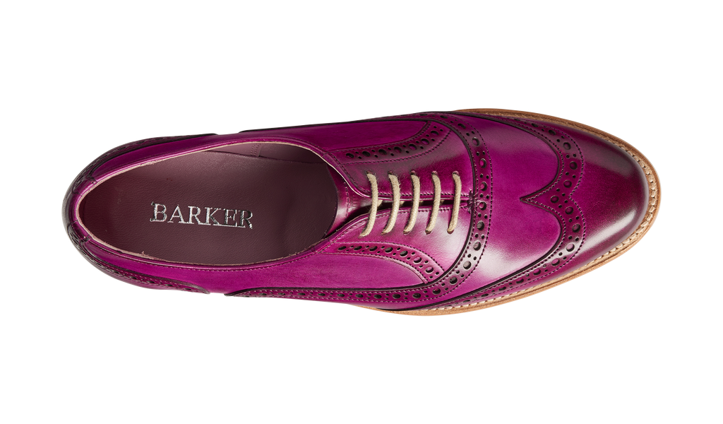 Fearne Purple Hand Painted