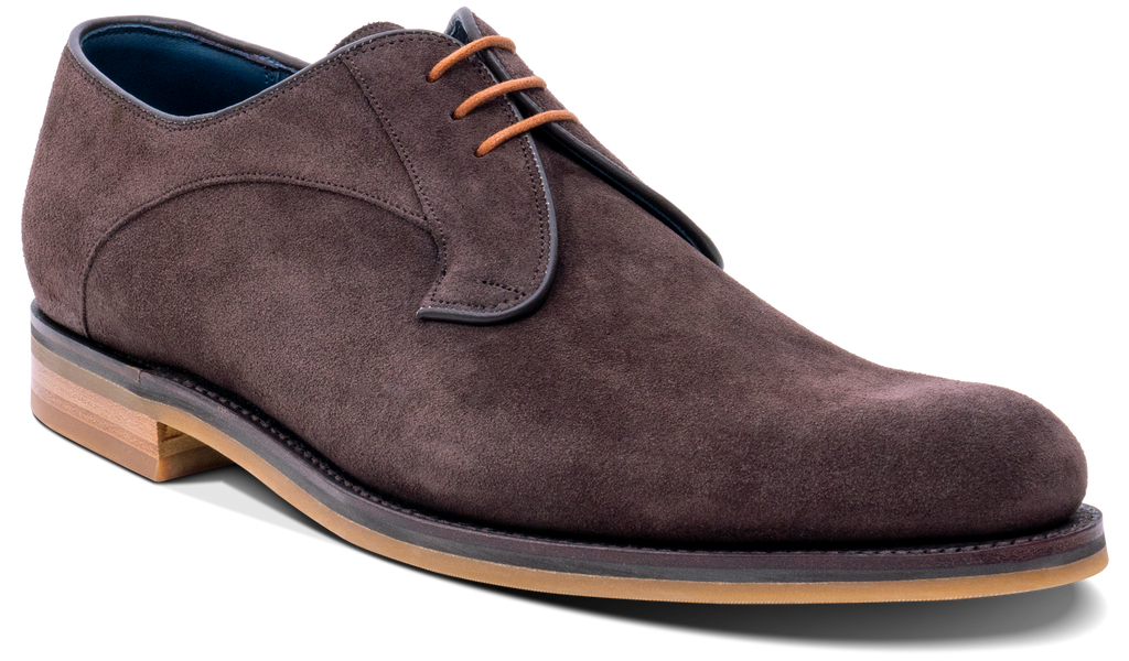 Derby - Bitta Choc Suede, view 1
