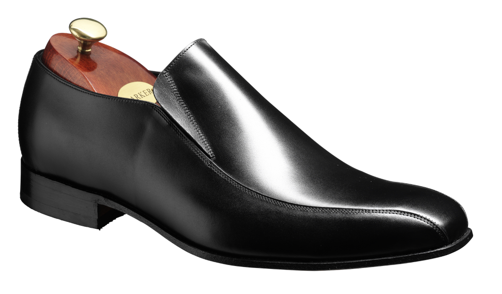 Grendon Black Calf Barker Shoes UK