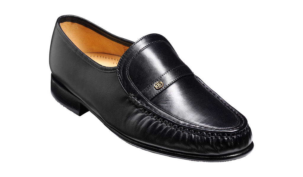 Jefferson Black Loafer For Men's Barker Shoes UK