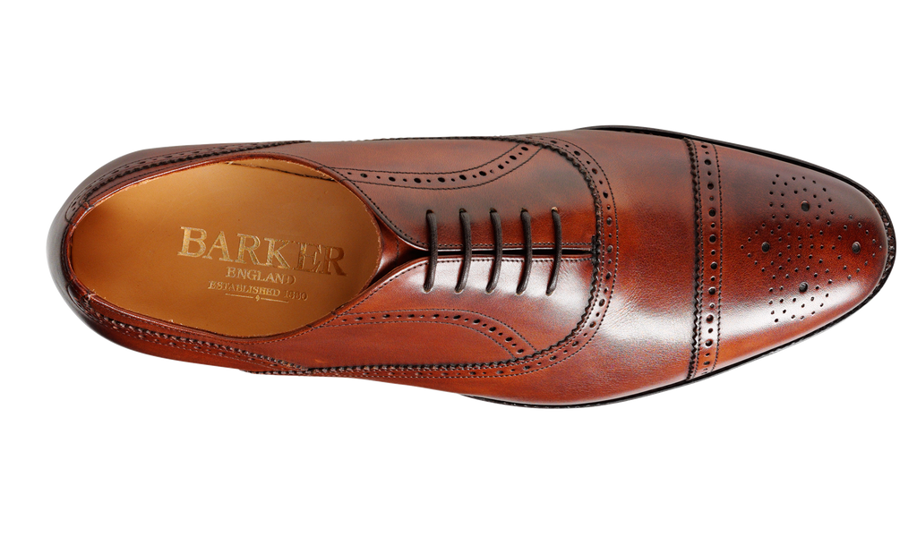 BARKER NEWCASTLE ニューキャッスル 7g 25.5 Newcastle - Walnut Calf | Barker Shoes UK