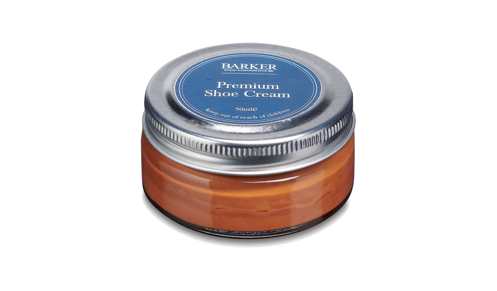 Premium Shoe Cream Tan Barker Shoes UK