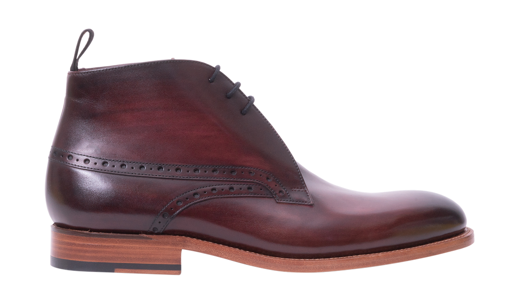 Maroon 2025 chukka boots