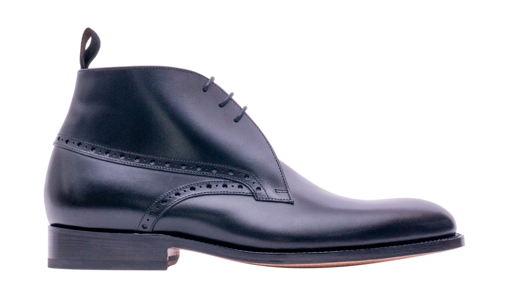 Tyne Black Calf Barker Shoes UK