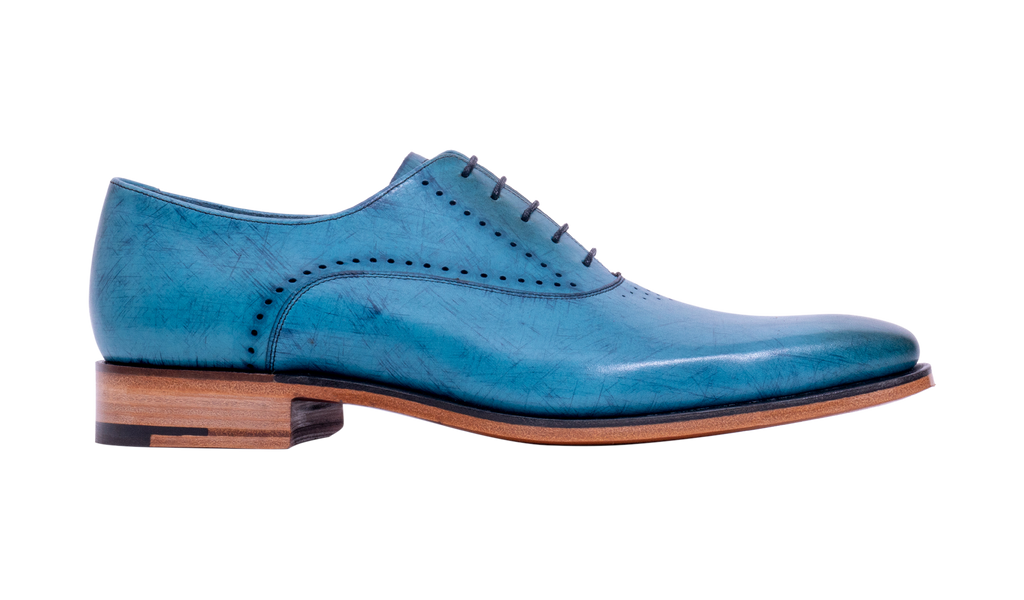 Mens shoes 2025 blue leather