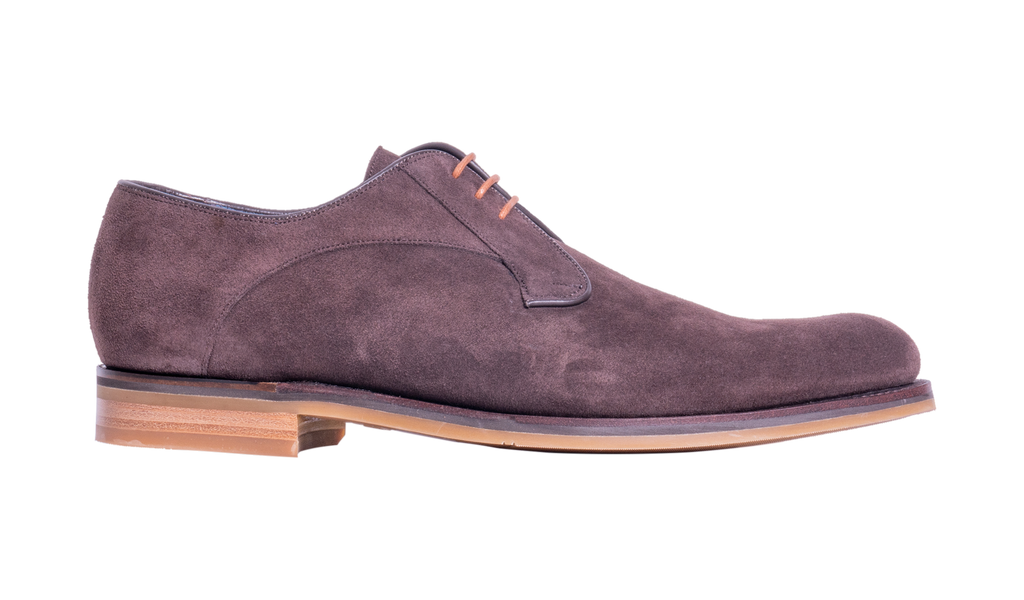 Derby - Bitta Choc Suede, view 2