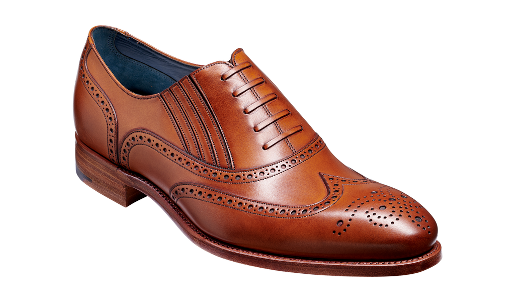 Timothy - Rosewood Calf | Mens Oxford Brogue | Barker Shoes UK