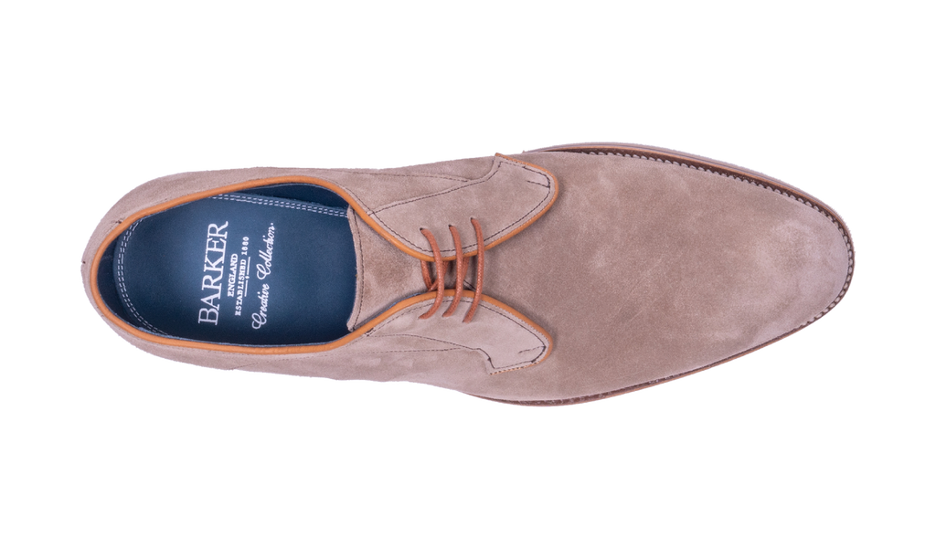 Derby - Parchment Suede, view 3