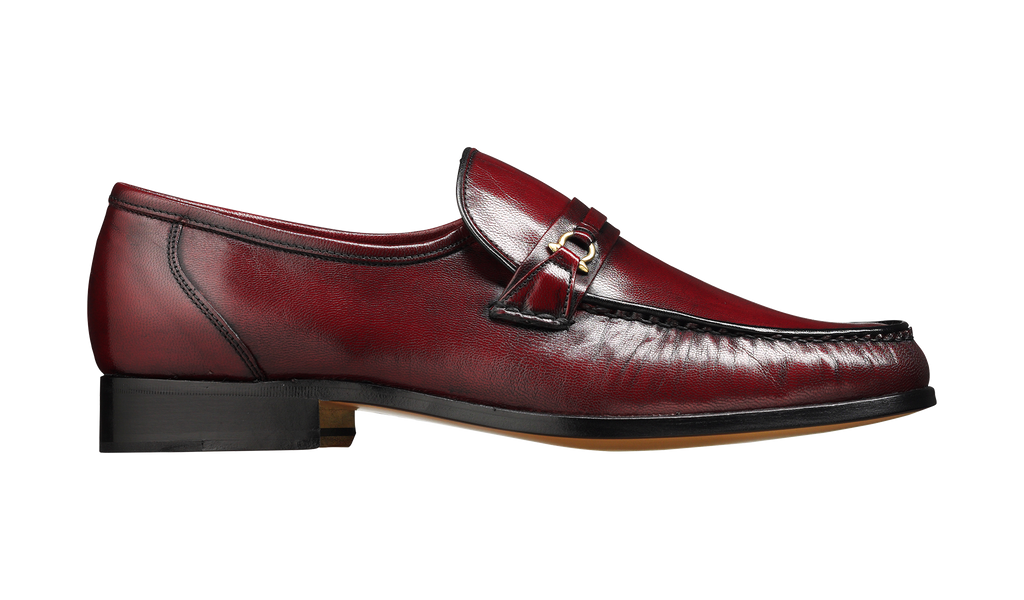 Mens burgundy slip on dress shoes deals