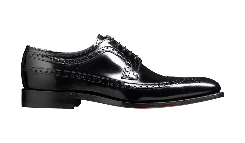 Mens patent brogues store