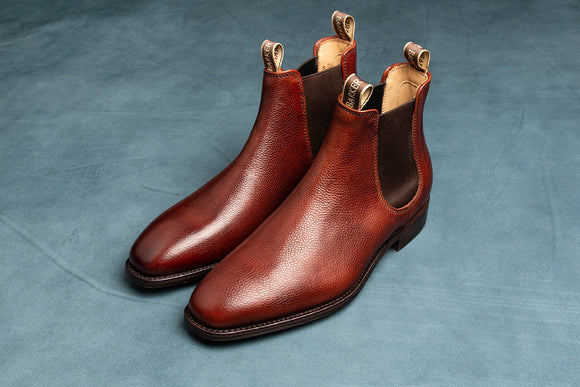 Men's Handmade Leather Boot By Barker