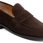 Braunton - Dark Brown Suede