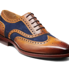 Keiran - Cedar Calf Navy Suede