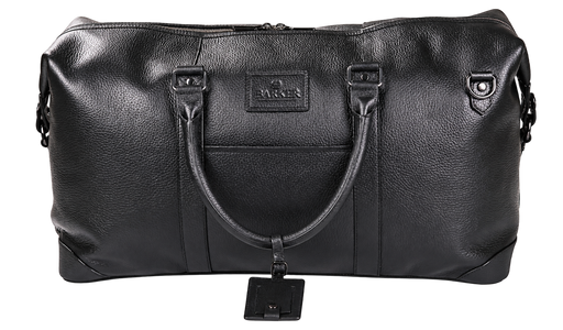 Carlisle Holdall - Black Coach Pebble Print