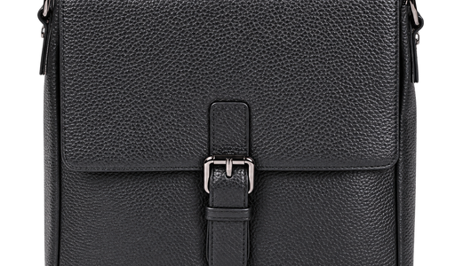 Small Man Bag - Exeter Black Coach Print