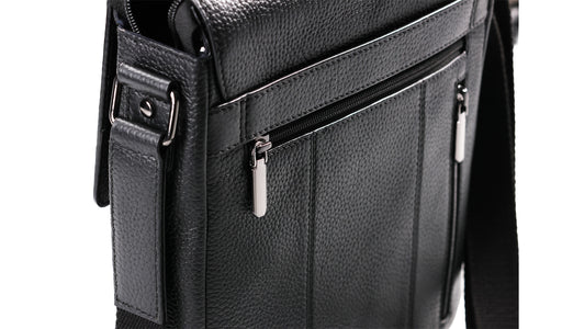 Small Man Bag - Exeter Black Coach Print