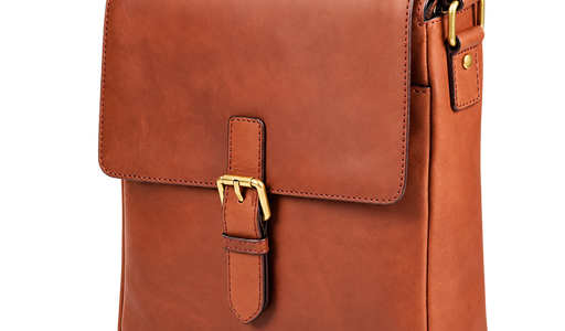 Small Man Bag - Exeter Brown Oiled Pull-Up