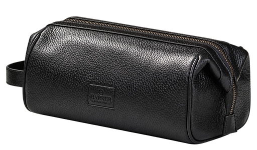 Flint Wash Bag - Black Coach Pebble Print