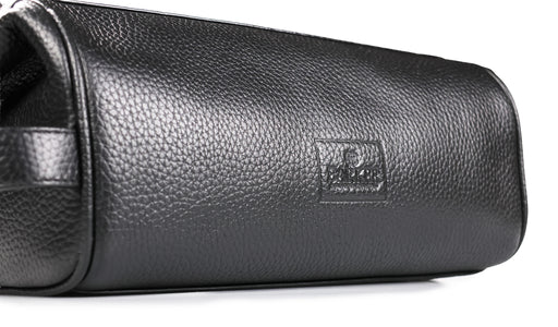 Flint Wash Bag - Black Coach Pebble Print