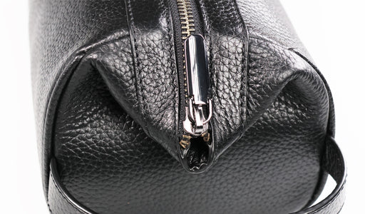 Flint Wash Bag - Black Coach Pebble Print