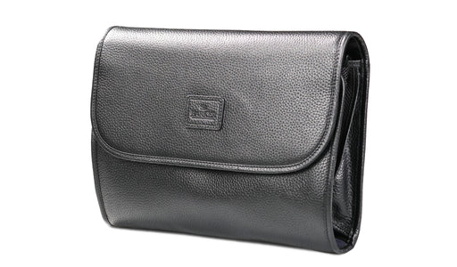 Selkirk Hang Travel Kit - Black Coach Pebble Print