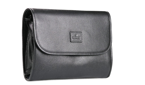 Selkirk Hang Travel Kit - Black Coach Pebble Print