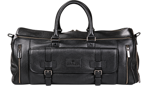 Stafford – Weekender Bag Black Coach Print