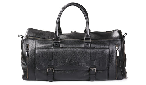 Stafford – Weekender Bag Black Coach Print