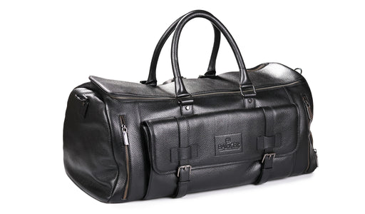 Stafford – Weekender Bag Black Coach Print